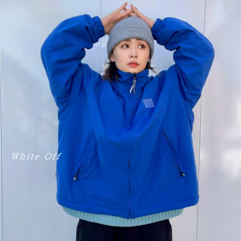 SFC REVERSIBLE JACKET 22AW 日系双面穿摇粒绒立领夹克男女外套-Taobao 