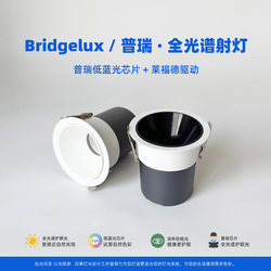 Purui Small Hill Spotlight Embedded Anti-Glare Wall Washer Home Full-Spectrum Led Ceiling Light Downlight Living Room Smart