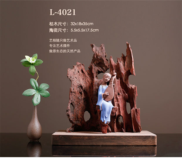 床飾り　置物　木のこぶ根 天然 木 根 こぶ 置物 No.﻿ 10