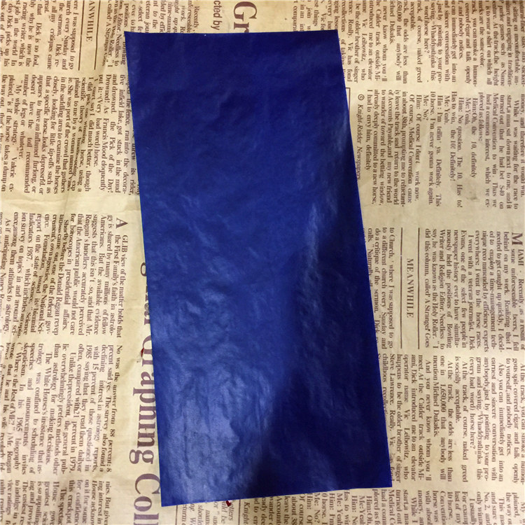 금융 문서 및 영수증용 양면 블루 카본지 48K 얇은 카본지 복사 용지 18.5CM *8.5CM-