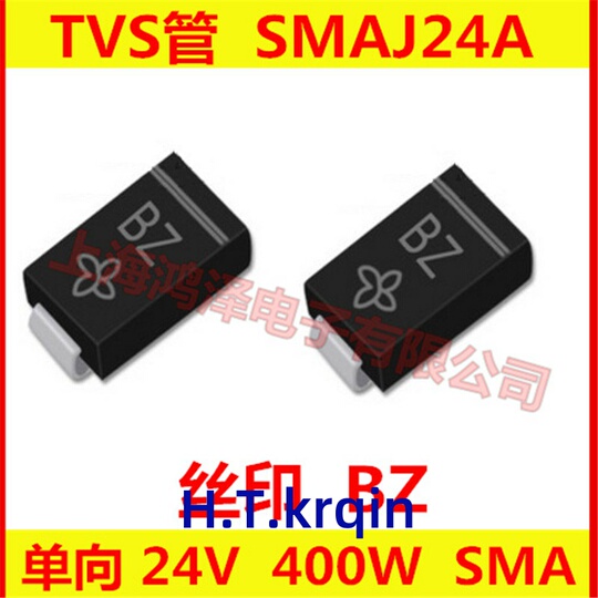 SMAJ24A TVS Diode - 24V Unidirectional Transient Voltage Suppression ...