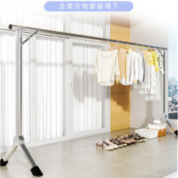 Simple Clothes Drying Rack, Floor-Standing Foldable Clothes Rack, Household Bedroom Balcony Clothes Drying Rack, Baby Clothes Drying Rack, Dormitory Clothes Rod