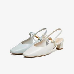 
Counter genuine TATA her 2026 summer women's casual toe-toe sandals, versatile fashion thick heels U3J01BH6