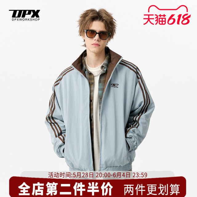 Autumn Winter Boyfriend Spliced Head Stand Collar Zipper Screw Thread Fashion Solid Loose Casual Long Sleeve Knitted Tops