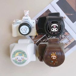 Suitable for R10 Camera Case R50R100 Mirrorless Camera Protective Case Full-Cover Base Accessories Cute Leather Case