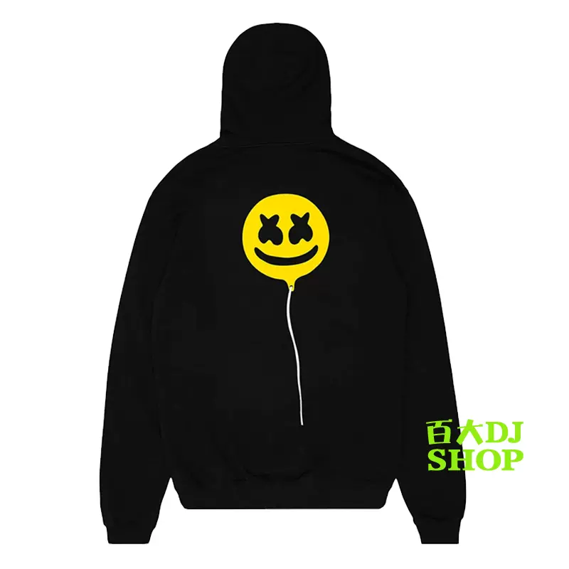 百大dj衣服fly With Me Hoodie Marshmello棉花糖电音连帽衫