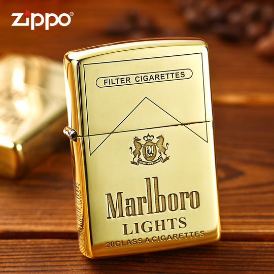 オリジナル zippo ライター アメリカン マールボロ ピュア コッパー 限定版