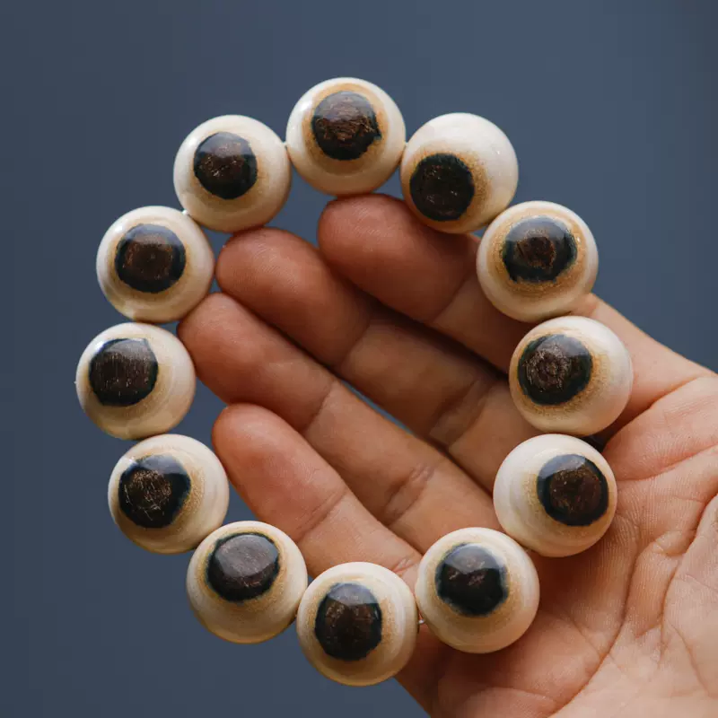 文玩堂：猛犸牙手链（牙芯料精工老型） 文玩堂：猛犸牙手链（牙芯料精工老型） 文玩堂：猛犸