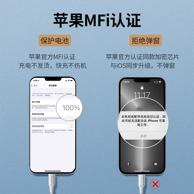 Green Alliance applicable Apple charger cable PD fast charging mfi ...