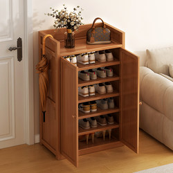 Shoe Rack for Home Use at the Entrance, Hallway, and Entryway, Multi-Layer Narrow Small Shoe Cabinet with Door, Dustproof, New Model 2025, Hot Sale