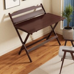 Folding Desk Study Table, No Installation Required, Made of Bamboo, Suitable for Home Use, Writing Homework, Movable, Small Apartment, Simple Multi-Functional Table