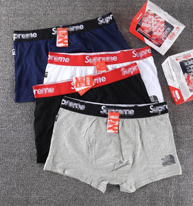 Exit American tide brand men's flat -angle trousers all -cotton gift box installed cotton -breathable trousers SUP youth pants men
