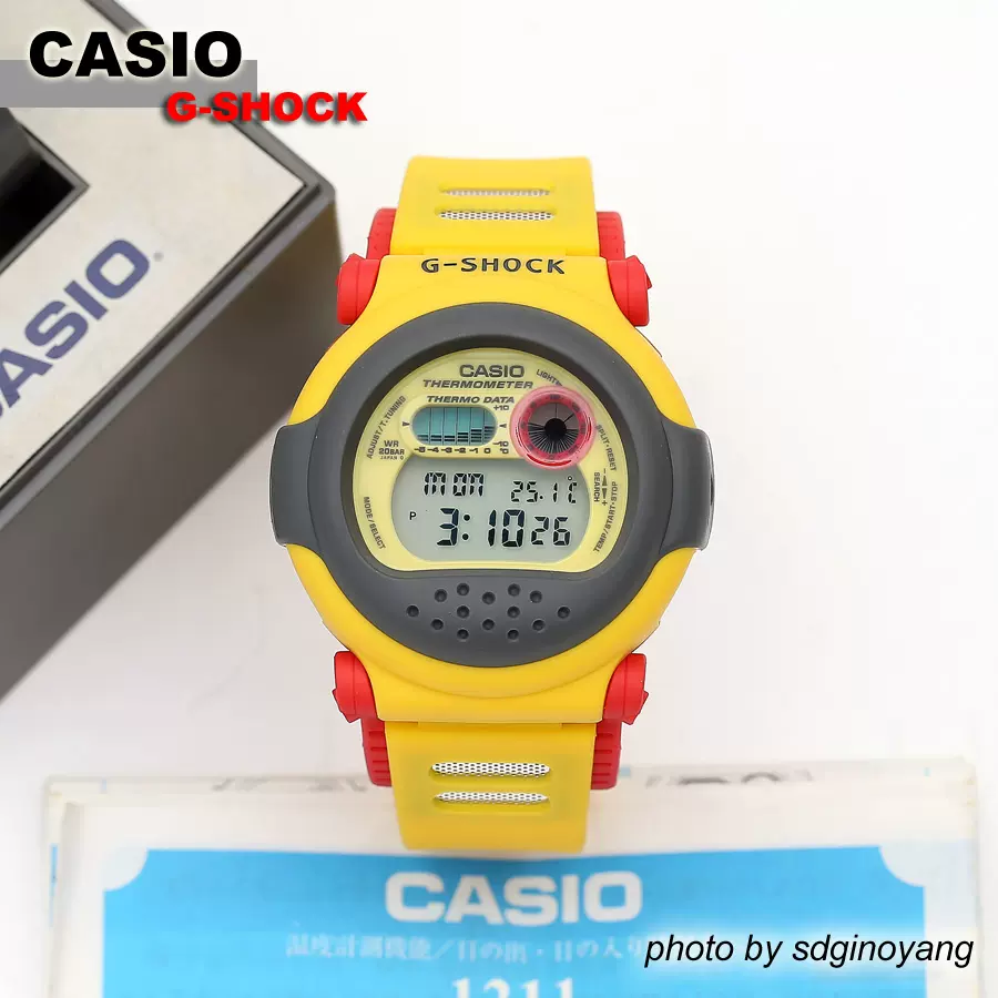 CASIO 卡西欧G-SHOCK DW-001J-9 赤目1994年元年JASON 全新结束-Taobao