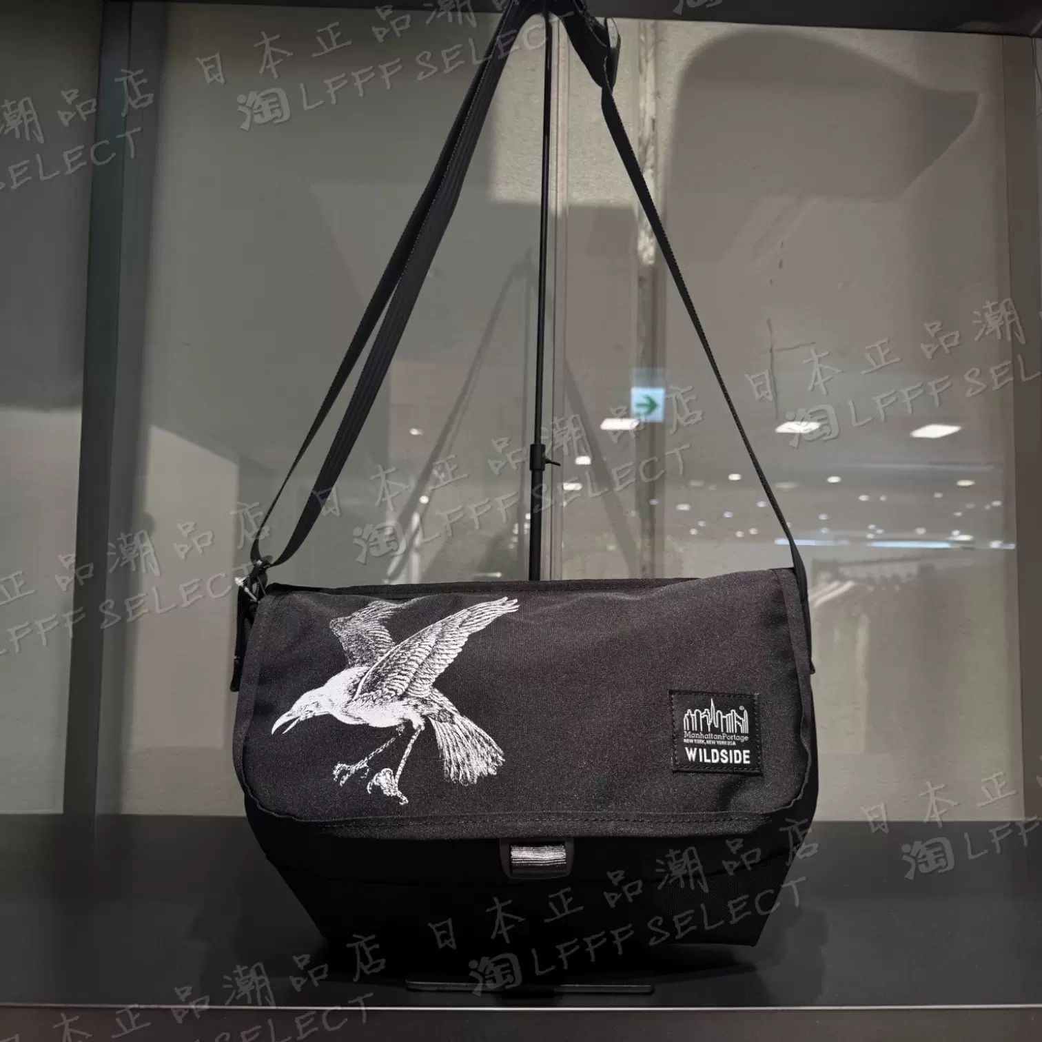 新品 WILDSIDE×Manhattan Portage ヨウジヤマモト WILDSIDE × Manhattan Portage BLACK LABEL | nakamura
