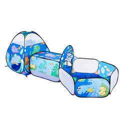 Children's Tent Space Capsule Spaceship Starry Sky Universe Yurt Three-Piece Set Playhouse Ocean Ball Pool Indoor and Outdoor