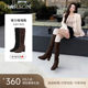 
HARSON/HARSON25 new winter fashion pile boots, slim boots, tall women's boots