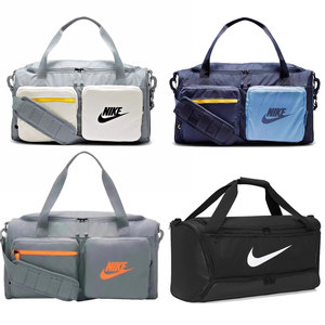 Nike Nike men's bag shoulder gling bag backpack female large -capacity sports fitness training bag barrel bag