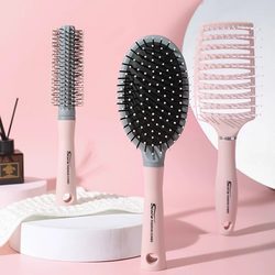 Air Cushion Comb for Women with Long Hair, Special Airbag Comb for Home Use, Head Massage Comb, Rib Comb, Fluffy Large Curved Hair Comb