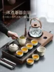 bantradien Bộ trà Kung Fu hoàn toàn tự động Nước sôi gia dụng tất cả trong một để pha trà Bàn trà nhỏ Bộ trà Bộ trà Bộ khay trà hoàn chỉnh bàn trà điện gỗ hương