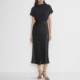 Added maxi long skirt, foreigner single king, textured acetate fish tail skirt, midi midi skirt