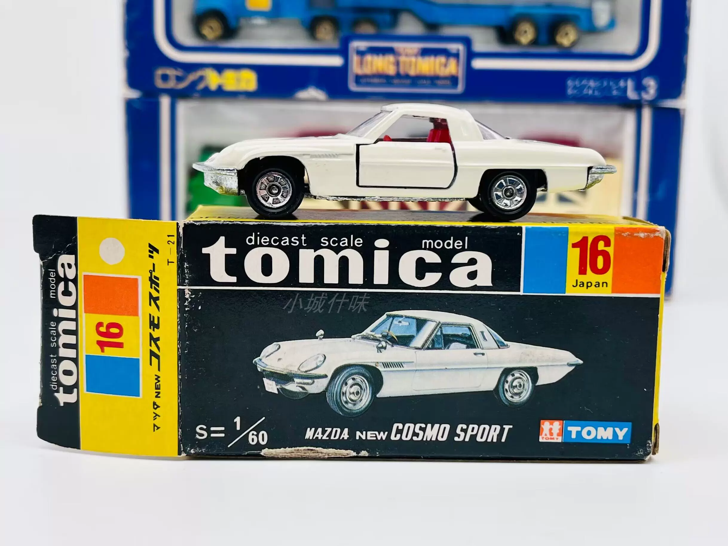 お得，2025 トミカ No.16 マツダ NEW コスモスポーツ 白 赤シート 1E