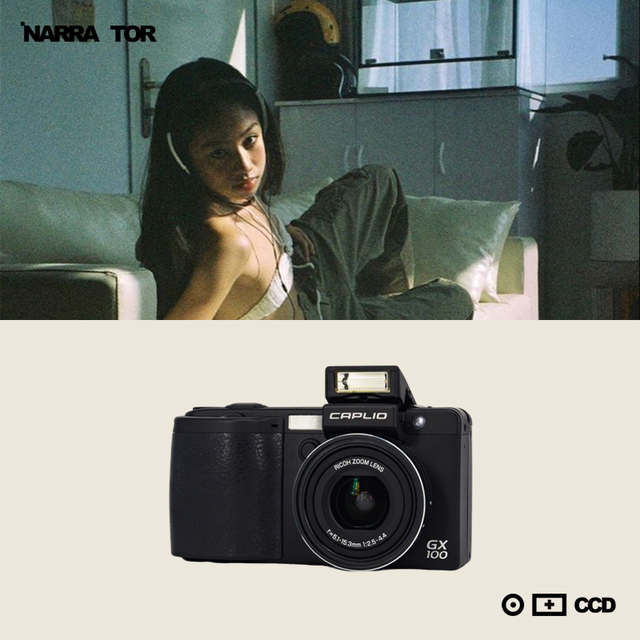 Ricoh GR Digital series CCD retro camera blues moment, film straight out, built-in filter to sweep the streets