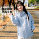 Camel Mountain and Sea Jacket Women's 2025 Spring Windproof Water Splashing Mountaineering Suit Couple Loose Casual Short Jacket