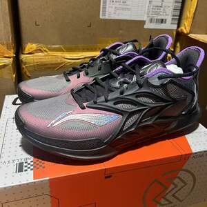 
Li Ning Blitz 12 Men's Basketball Shoes New Professional Competition Shoes Low-top Lightweight Wear-Resistant Basketball Shoes ABAV069