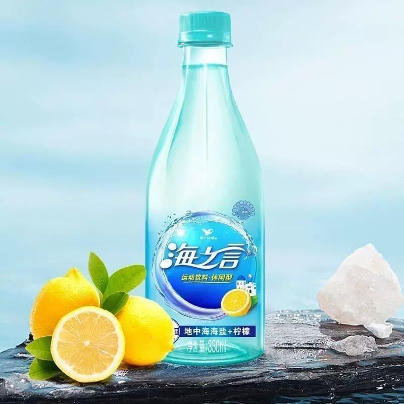 统一 海之言 地中海海盐柠檬味电解质饮料 330ml*6瓶