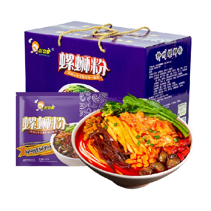 螺蛳粉 螺狮粉 螺丝粉 好欢螺 好欢螺螺狮粉(300g) | T&T Supermarket