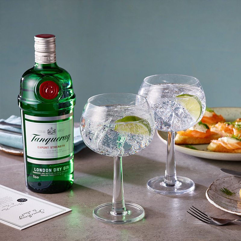 英国原装进口，Tanqueray 添加利 伦敦干味金酒750mL