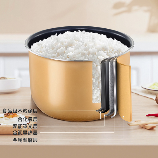 Electric Pressure Cooker Inner Pot Ciieeo 5L Non-Stick - Aluminum Alloy ...