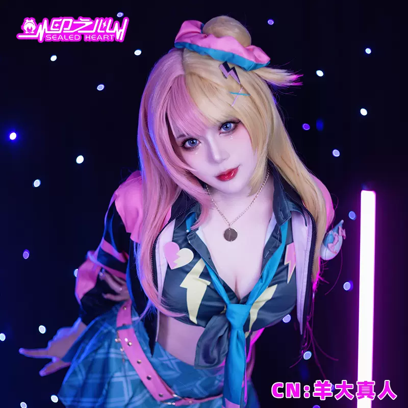 印之心cos彩虹社EN第七期XSOLEIL Kotoka Torahime COSPLAY服裝-Taobao