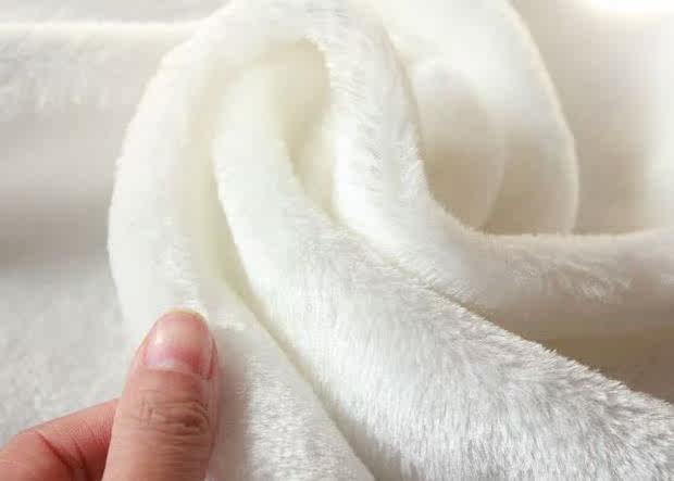静静 白色短毛绒布50*50 淘宝拍照拍摄道具 摄影毛毯 背景布