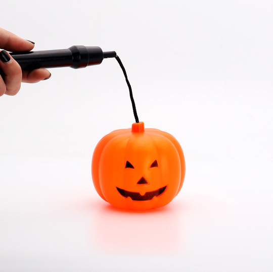 Lampe Citrouille LED Géante Orange - Décoration Lumineuse Halloween