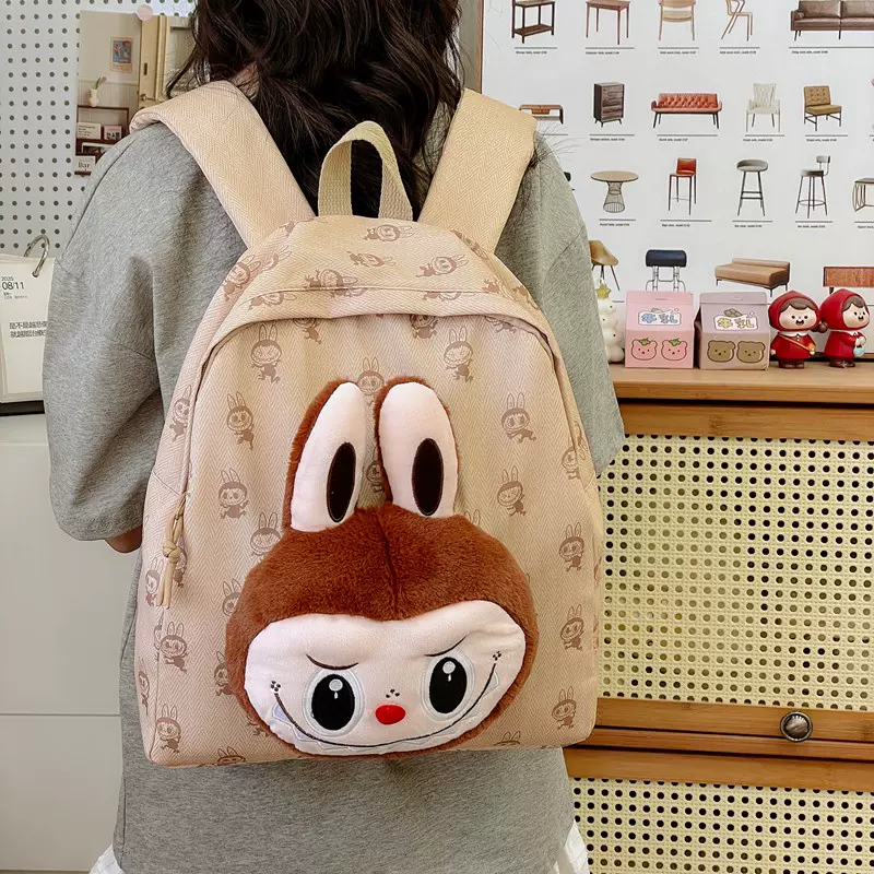 Classic Bag シリーズ LABUBU ビッグ ヘッド バックパック - POP MART