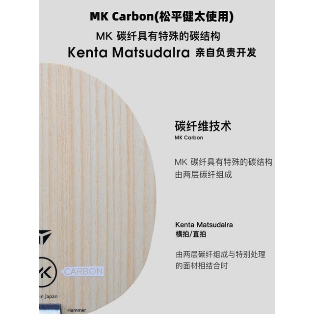 TIBHAR tall and straight table tennis racket base plate imported from ...