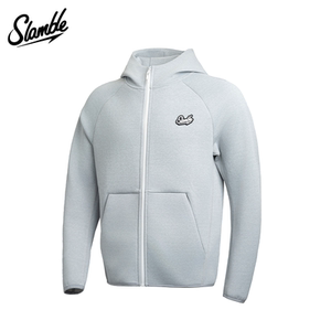 
SLAMBLE air layer sweatshirt jacket, fashionable hooded zipper hoodie for men and women, casual sports versatile tops