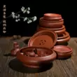 Triều Sơn truyền thống thủ công Zhuni khay trà đựng nước bàn trà gia đình Bộ trà Kung Fu đơn giản kiểu Trung Quốc pha khô Trà Đài Loan khay biển Phụ kiện bàn trà