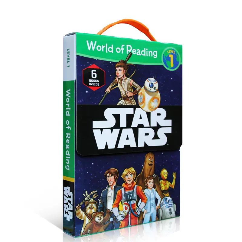 英文原版绘本Star Wars World of Reading Level 1 星球大战Disney