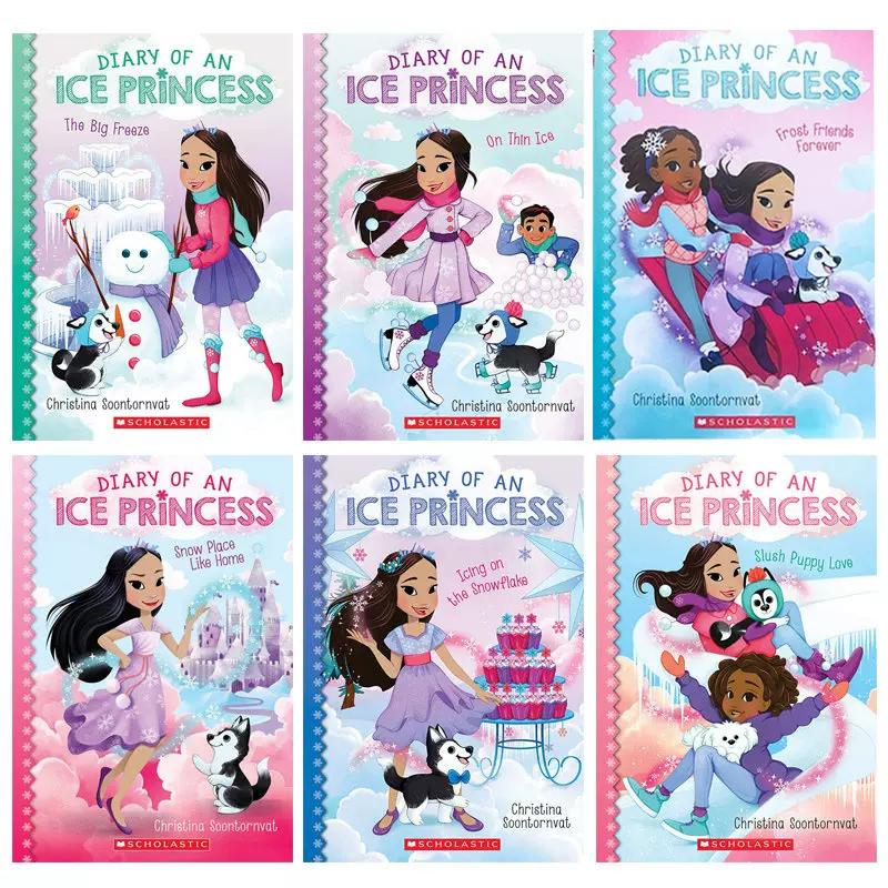 英文原版绘本Diary of an Ice Princess 冰公主日记【6册】合售7-10岁