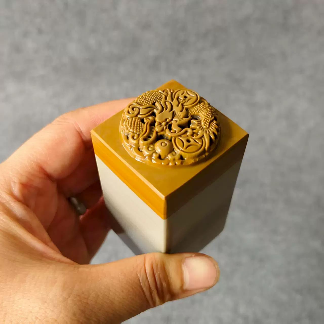 印材、篆刻、遊印、落款印（－花一妙香、一葉一清静） 印材