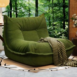 Caterpillar Lazy Sofa, Suitable for Lying down and Sleeping, Balcony Tatami Chair, Living Room 2026 New Model Single-Person Nest Chair