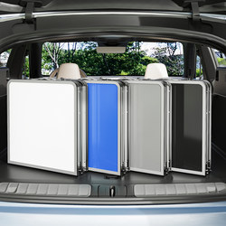 Portable Folding Table Outdoor Camping Table and Chair Set, Adjustable Height, Aluminum Alloy, Rectangular, Suitable for Night Market Stalls