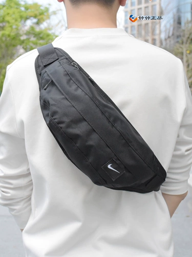 Nike, трендовая спортивная сумка на одно плечо для отдыха для спортзала, небольшая сумка, поясная сумка подходит для мужчин и женщин