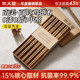 Cooking big emperor chicken wings wood chopsticks household high -end new antibacterial and mildew anti -mildew anti -slip wood fast chopsticks fried high temperature resistance