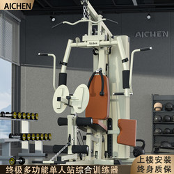 Aichen Multifunctional Three-Person Station Big Flying Bird Single-Person Power Station High Pull-Down Comprehensive Training Fitness Equipment for Home Use