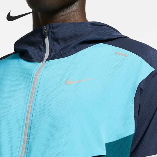 Nike Men s Sports Sunscreen Lightweight Thin Hooded Sports Jacket Official Authentic CZ9071 451