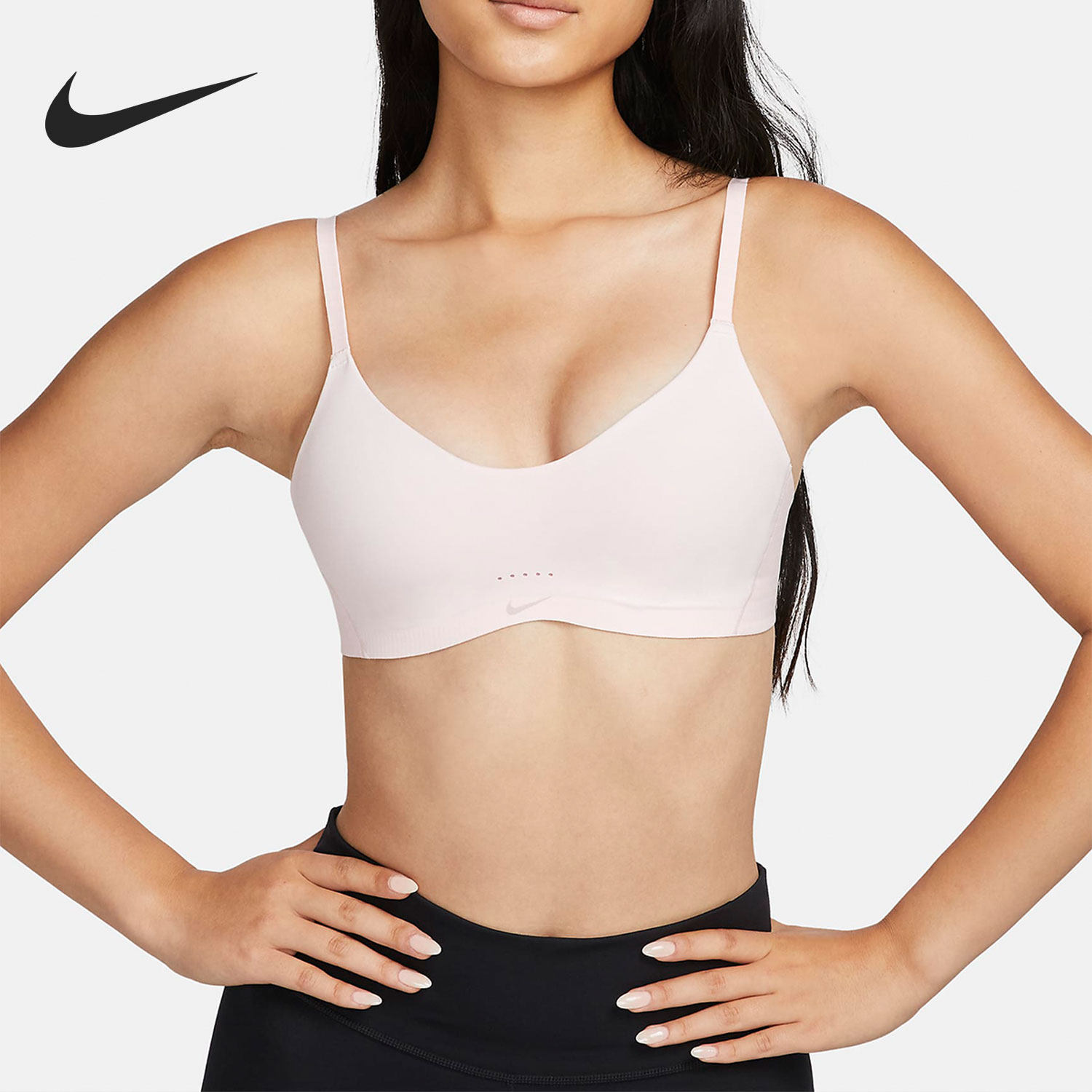 Официальное аутентичное женское спортивное нижнее белье для фитнеса Nike — Alate Minimalist DM0527-640