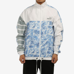 
Puma/Puma official authentic sports men's casual woven print outdoor stand collar jacket 534542-99